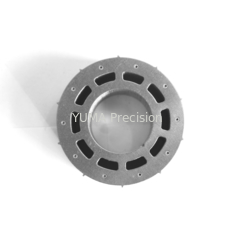 12 material servo sin cepillo de la CA de la longitud 122m m de la pila del estator del motor de la ranura B50A470