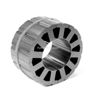 Herramienta de troquelado de OEM OD77mm 12 núcleos de laminación de estator de Rotor de motor de ranura