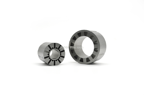 Corazones del estator y del rotor de Yoke Separation Structure Laminated del diente para el motor industrial del control