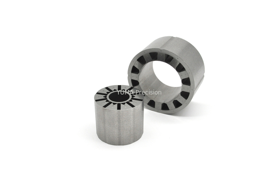 Corazones del estator y del rotor de Yoke Separation Structure Laminated del diente para el motor industrial del control