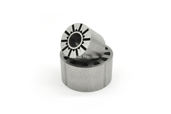 Corazones del estator y del rotor de Yoke Separation Structure Laminated del diente para el motor industrial del control