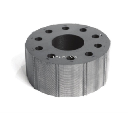Pequeño rotor y estator de motor de inercia OD122mm, varios modelos personalizados, núcleo de motor, rotor y estato de acero al silicio de alta calidad