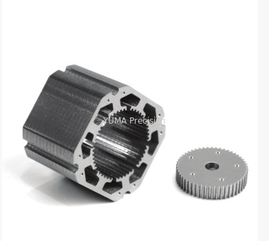 base del rotor del motor del material 0.5m m del estator del motor de pasos de 39m m NEMA16