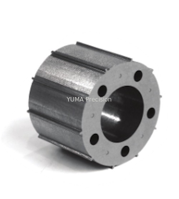 Rotor y estator de motor de salida de fábrica OD103mm, núcleo de motor personalizado de varios modelos, rotor y estator de acero al silicio de alta calidad