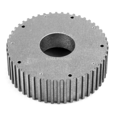 Base doble del motor de la fila que sella el rotor híbrido de acero del motor de pasos NEMA34 del silicio 86m m