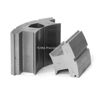 Rotor y estator de motor de gran inercia OD122mm, núcleo de motor personalizado de varios modelos, rotor y estato de acero al silicio de alta calidad