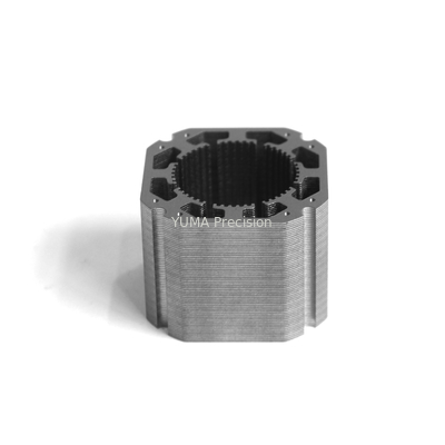 YUMA Laminated Stator Core Is compuso del rotor del motor de pasos de la nema 16 del hierro 39m m